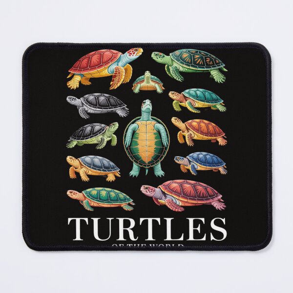 Item preview, Turtles of the World Apparel Turtle Gear Types of Turtle designed and sold by BotboutiquePre.