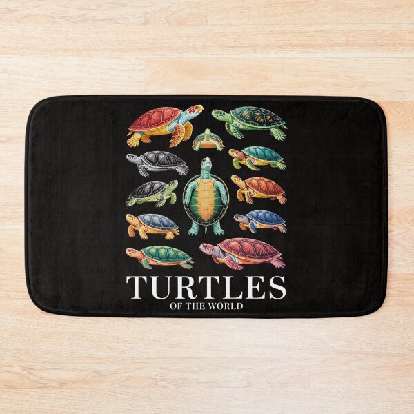 Item preview, Turtles of the World Apparel Turtle Gear Types of Turtle designed and sold by BotboutiquePre.