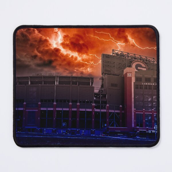 Item preview, Lambeau Field in the Upsidedown: Stranger Things designed and sold by Hair-brained Haberdasher.
