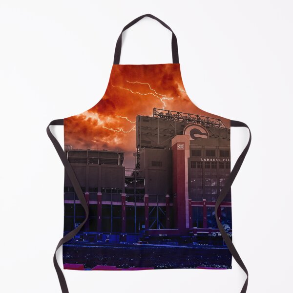 Item preview, Lambeau Field in the Upsidedown: Stranger Things designed and sold by Hair-brained Haberdasher.