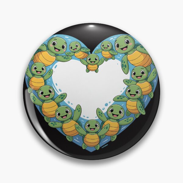 Artikelvorschau, Schildkrötenherz – Geschenke für Meeresschildkröten und Meerestiere – Kinder und Männer entworfen und verkauft von BotboutiquePre.