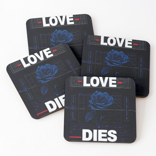 Item preview, LOVE DIES: Brutalist Wilted Rose on Concrete designed and sold by Raw-Ink.