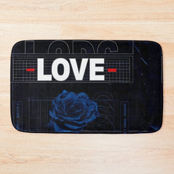 Item preview, LOVE DIES: Brutalist Wilted Rose on Concrete designed and sold by Raw-Ink.