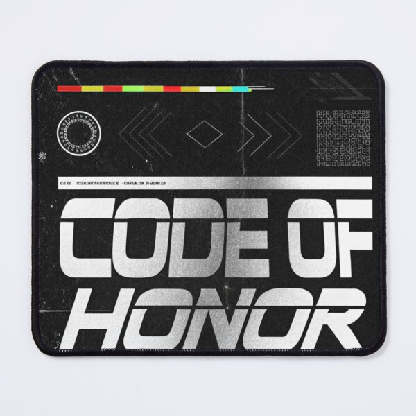 Item preview, Cyberpunk Samurai: 'CODE OF HONOR' Holographic Red designed and sold by Raw-Ink.