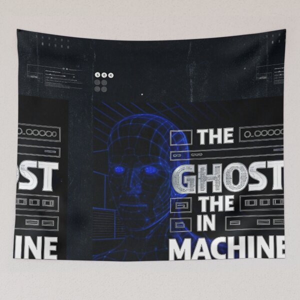 Item preview, The Ghost in the Machine: AI Holographic Bust designed and sold by Raw-Ink.