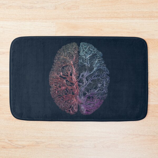 Item preview, Neural Tree Brain — Gradient Anatomical Line Art | Abstract Neurodiversity Design designed and sold by PureBrain.