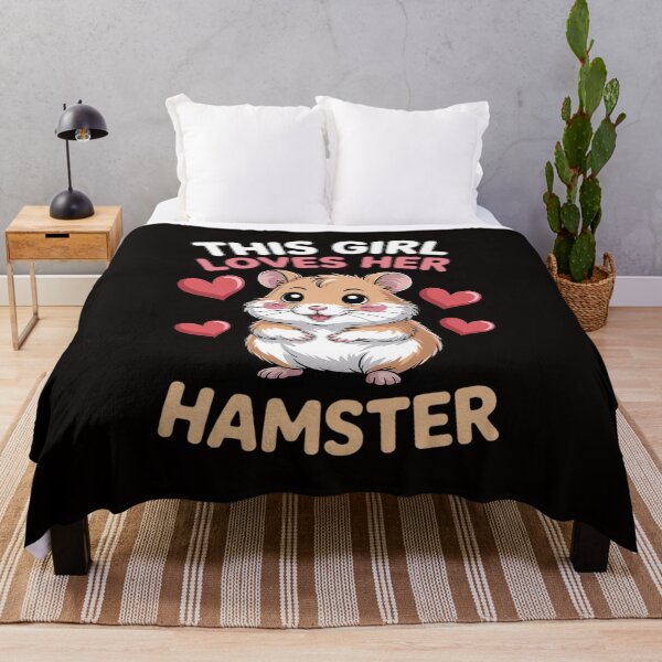 Item preview, This Girl Loves Her Hamster - Rodent Lover Animal Whisperer designed and sold by silladive.