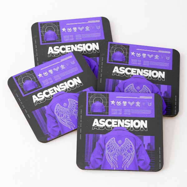 Artikelvorschau, Streetwear der 90er: Verzerrte „ASCENSION“-Engelsflügel entworfen und verkauft von Raw-Ink.