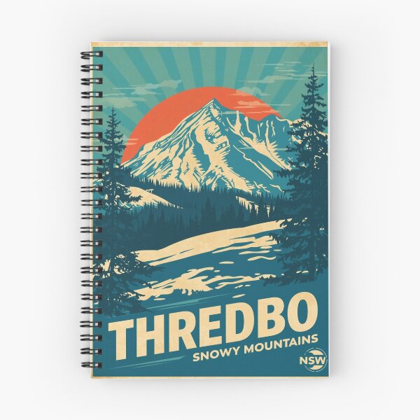 Item preview, Thredbo – Snowy Mountains NSW designed and sold by PamLeeDesign.