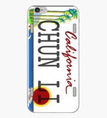 Plates say Chun Li iPhone Case