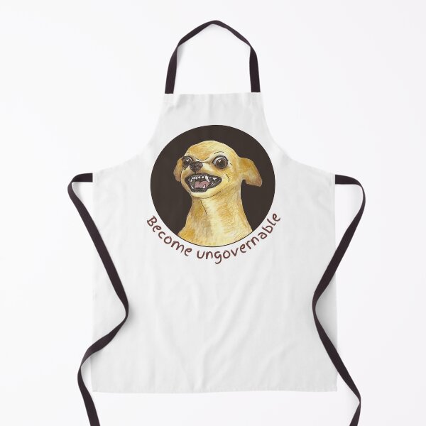 Item preview, Become ungovernable funny dog meme designed and sold by lea-lani.