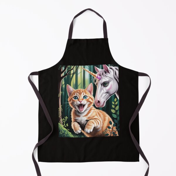 Item preview, Surprised Ginger Cat Selfie with Unicorn Cat Lover Gift Men Women Kids designed and sold by silladive.