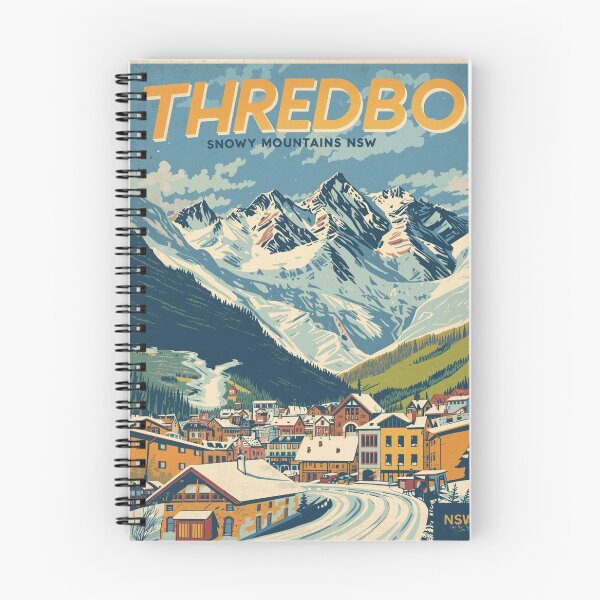 Item preview, Thredbo – Snowy Mountains NSW designed and sold by PamLeeDesign.