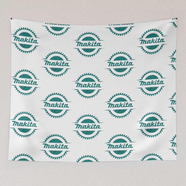 Item preview, Blaues Distressed-Logo von Makita designed and sold by JasmineLotu.