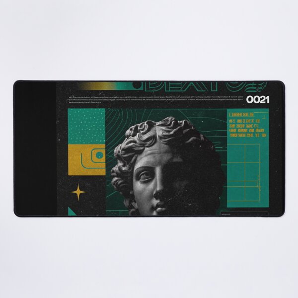 Item preview, Cyberpunk Album Art: 'GHOST IN THE SHELL' UI (Repeat) designed and sold by Raw-Ink.