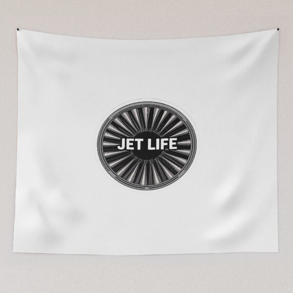 Item preview, Jet Life Jet Engine Sticker designed and sold by Gscode.