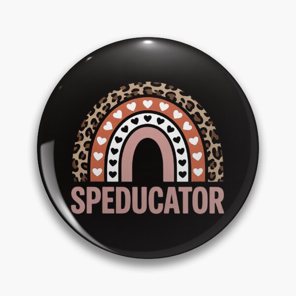 Item preview, Speducator Special Education Teacher Heart Rainbow Men Women designed and sold by silladive.