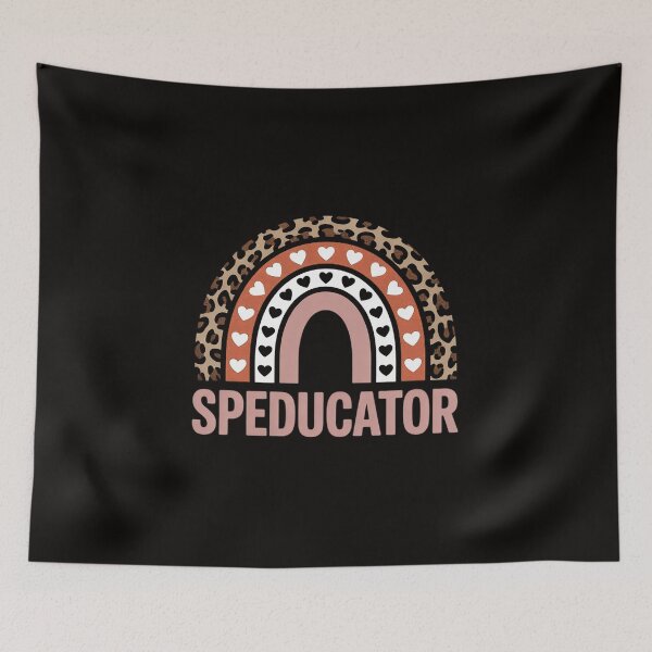Item preview, Speducator Special Education Teacher Heart Rainbow Men Women designed and sold by silladive.