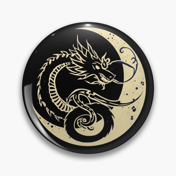 Item preview, Dragon of the Crescent Moon – Ethereal Mythic Design designed and sold by Nuve-ra.