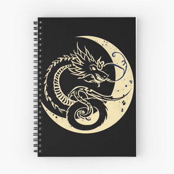 Item preview, Dragon of the Crescent Moon – Ethereal Mythic Design designed and sold by Nuve-ra.