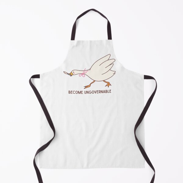 Item preview, Become ungovernable funny goose meme designed and sold by lea-lani.