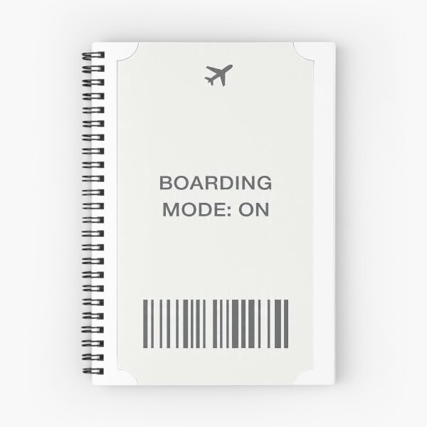 Item preview, Boarding Mode On Boarding Pass Sticker designed and sold by Gscode.