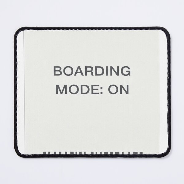 Item preview, Boarding Mode On Boarding Pass Sticker designed and sold by Gscode.