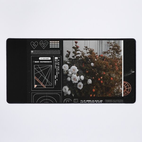Item preview, GENTLE': Brutalist Collage with Falling Petals designed and sold by Raw-Ink.