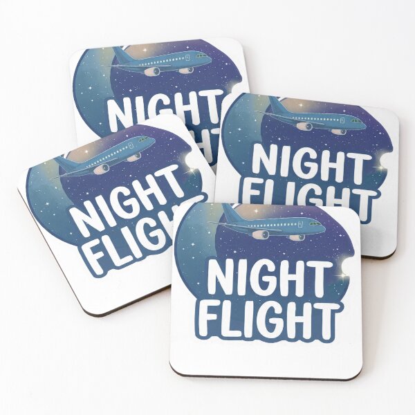 Item preview, Night Flight Airplane Travel Sticker designed and sold by Gscode.