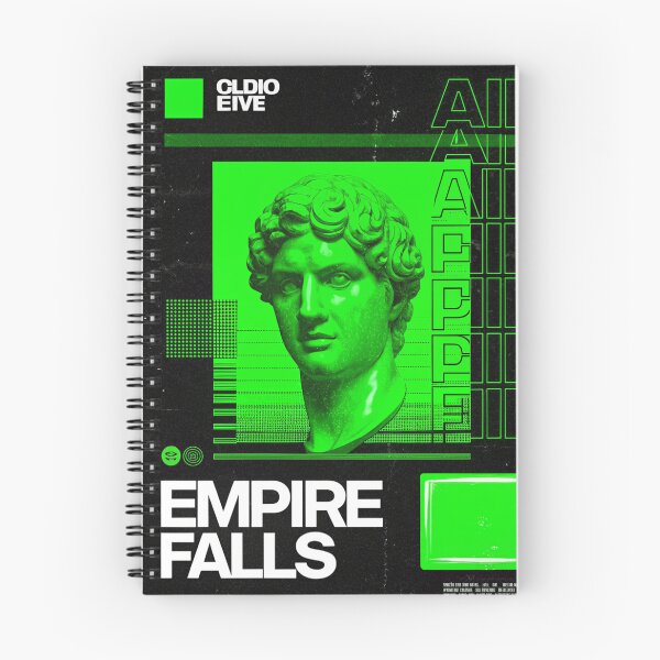 Item preview, EMPIRE FALLS': Glitching Roman Bust on Old TV Screen designed and sold by Raw-Ink.
