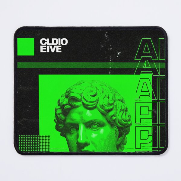 Item preview, EMPIRE FALLS': Glitching Roman Bust on Old TV Screen designed and sold by Raw-Ink.