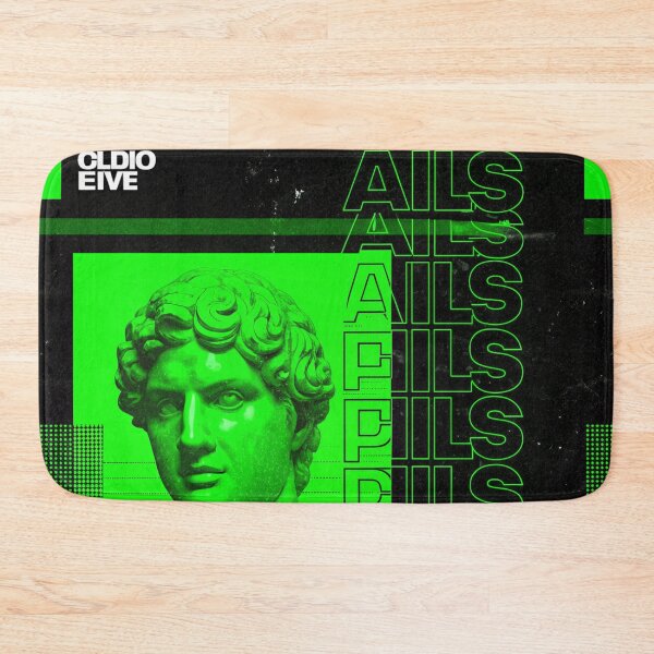 Item preview, EMPIRE FALLS': Glitching Roman Bust on Old TV Screen designed and sold by Raw-Ink.