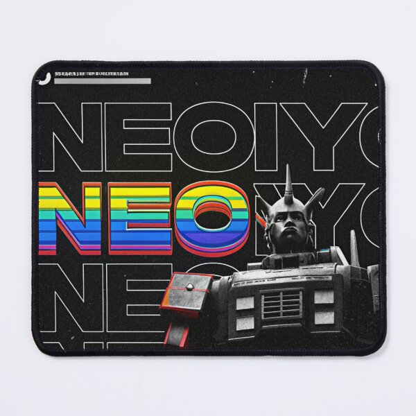 Item preview, NEO TOKYO': Giant Mecha Scanlines Brutalist Poster designed and sold by Raw-Ink.