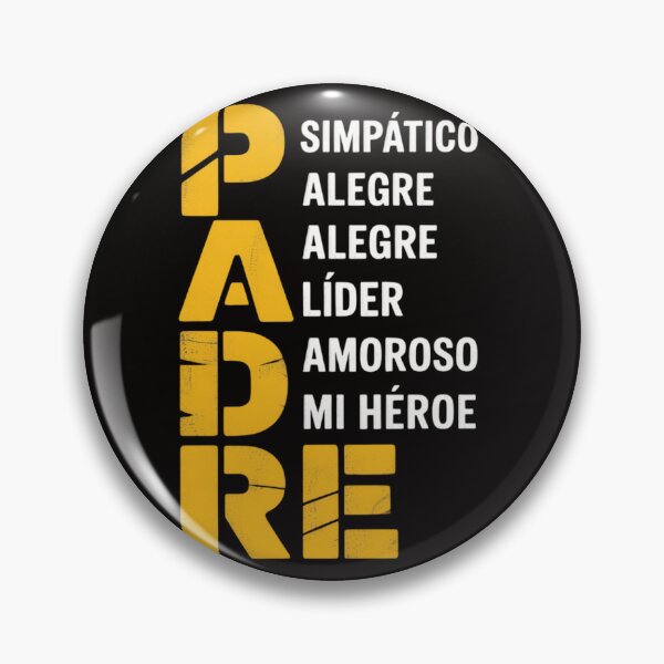 Item preview, Spanish acronym gift for father's day designed and sold by silladive.