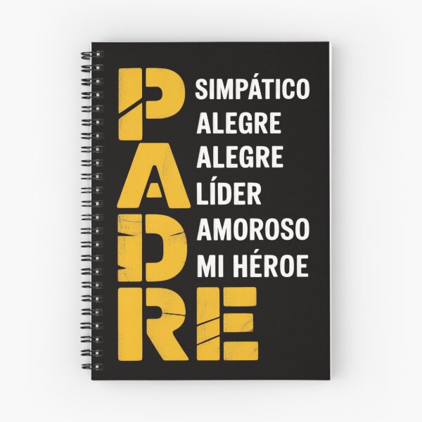 Item preview, Spanish acronym gift for father's day designed and sold by silladive.