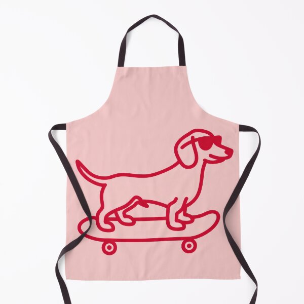 Item preview, Sausage Dog on a Skateboard designed and sold by xiao xuans.