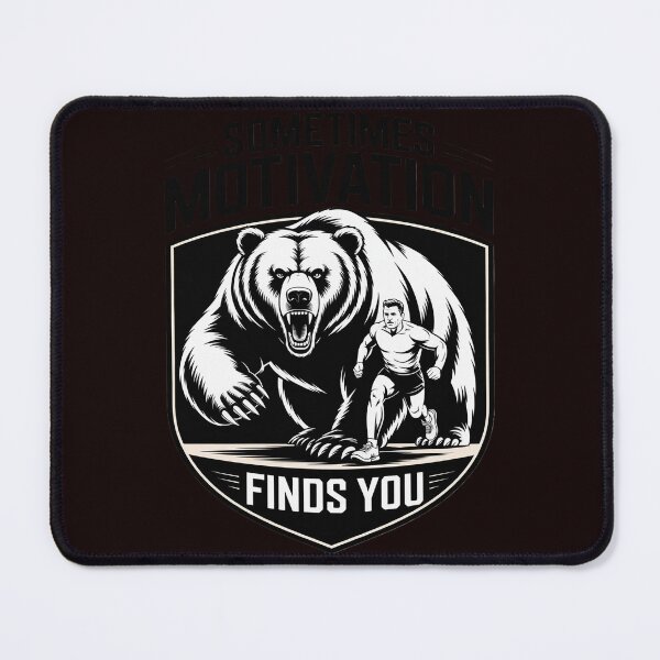 Item preview, Sometimes Motivation Finds You Running Motivational designed and sold by hettingerchaim.