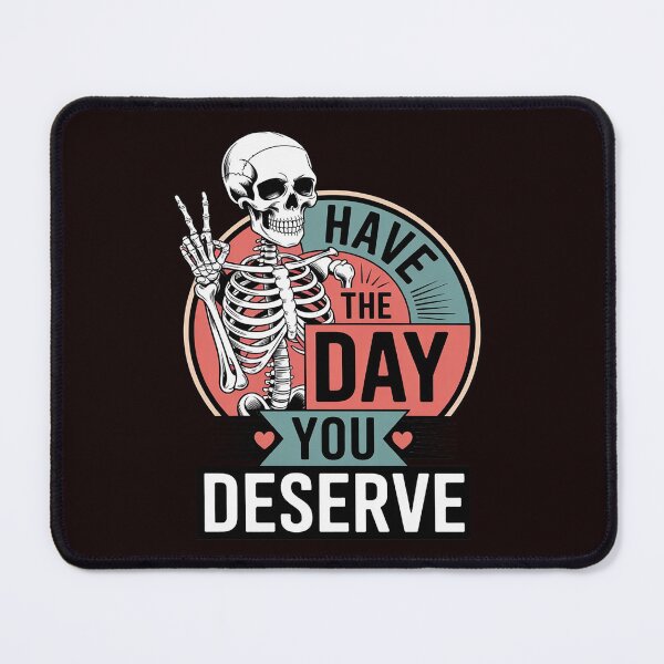 Item preview, Skeleton Have The Day You Deserve Peace Sign Valentine designed and sold by hettingerchaim.