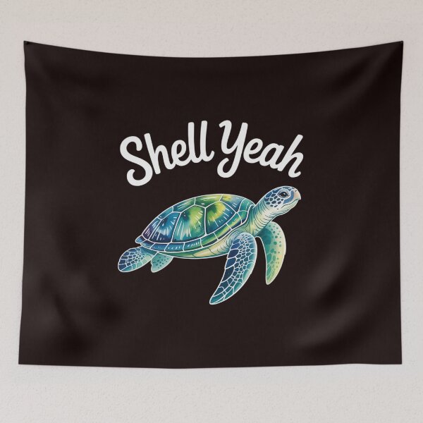 Item preview, Shell Yeah - Cute Tortoise & Sea Turtle Lover designed and sold by hettingerchaim.