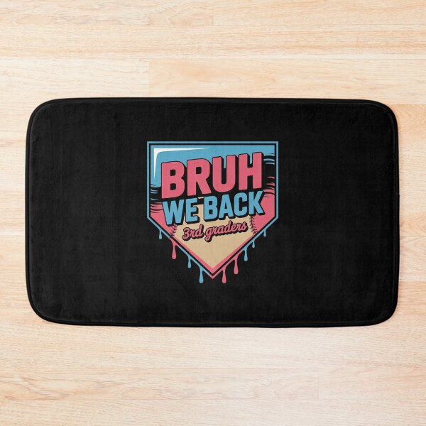 Item preview, Third Grade 3rd Grade Bruh We Back Baseball Ice Cream Drip  designed and sold by lilLilaBatArt.