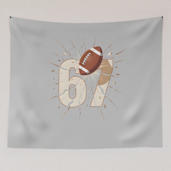 Item preview, 67 Football Six Seven 6 7 Meme 67 designed and sold by FrankIsabel.