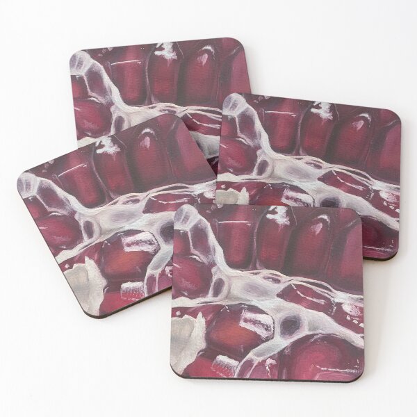 Item preview, pomegranate gouache painting designed and sold by June Clancy.