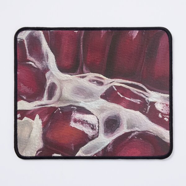 Item preview, pomegranate gouache painting designed and sold by June Clancy.