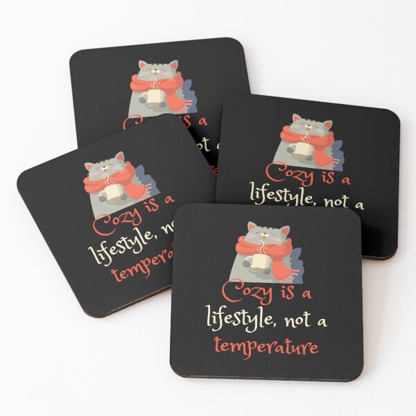 Item preview, Cozy is a lifestyle, not a temperature designed and sold by Nikki Krishna.