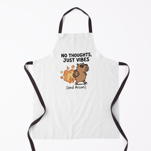 Item preview, Capybara Walking Away From Fire designed and sold by yellowveggiez.