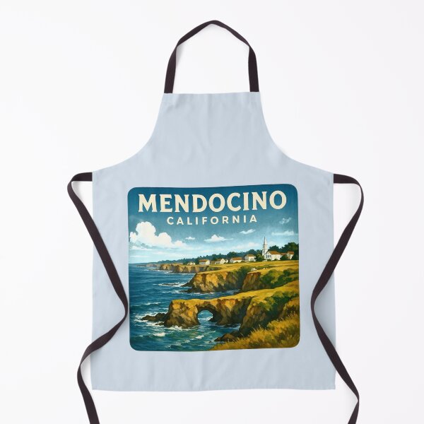 Item preview, Mendocino, California - Coastal Scene designed and sold by Myra365Art.