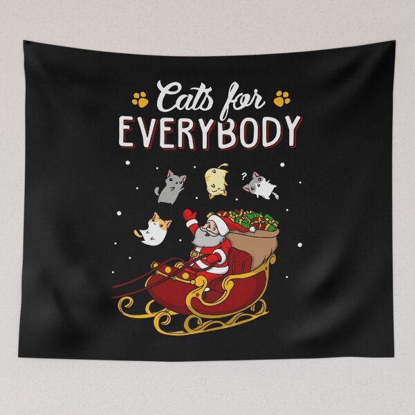 Item preview, Cats For Everybody Cat Christmas Ugly Christmas designed and sold by BaidenNeta.