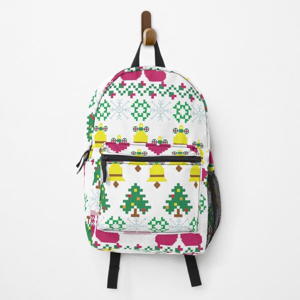 Item preview, Pixel art christmas seamless pattern designed and sold by ChaReePat.