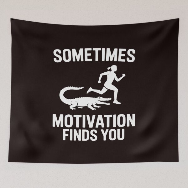 Item preview, Running Sport Runner Alligator Motivation Finds You designed and sold by hettingerchaim.