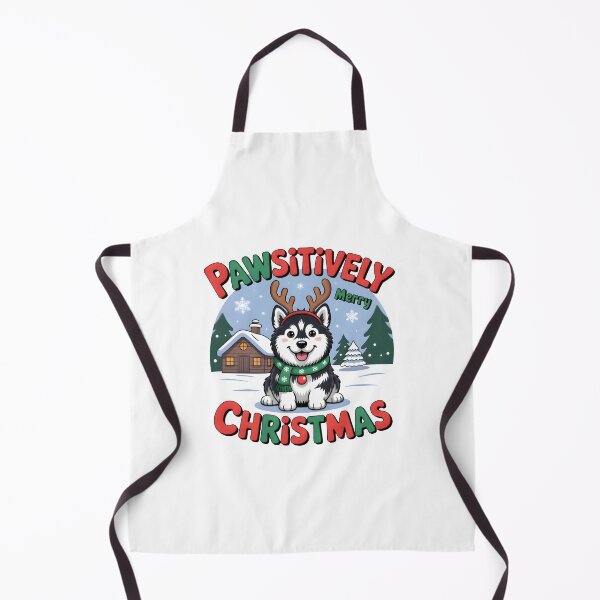 Item preview, Festive Puppy Christmas Design – Cute Dog Cartoon Art | Pawsitively Merry Christmas designed and sold by Style-Sense.